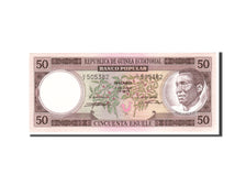 Banconote, Guinea equatoriale, 50 Ekuele, 1975, KM:10, 1975-07-07, FDS