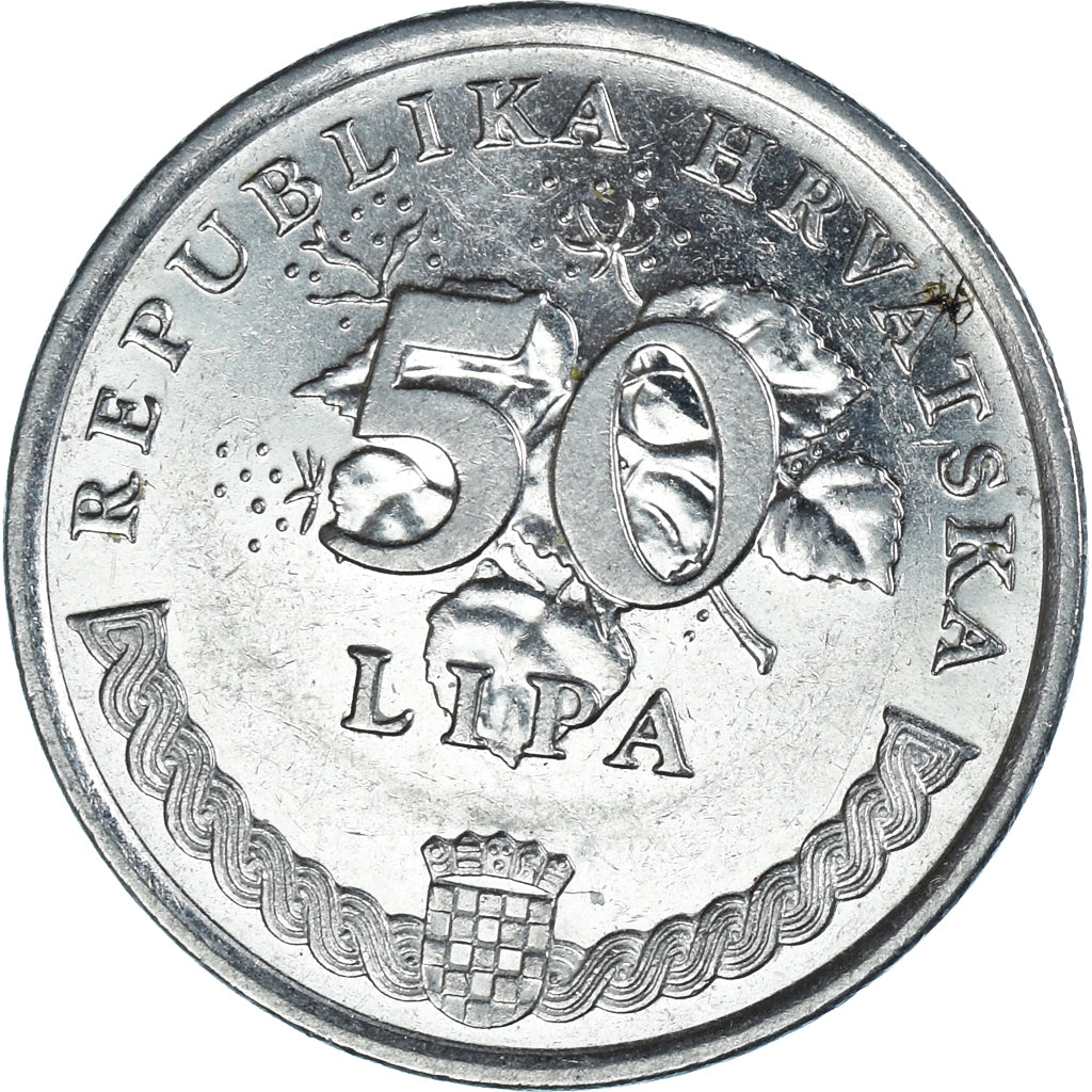 Moneta, Croazia, 50 Lipa, 1999