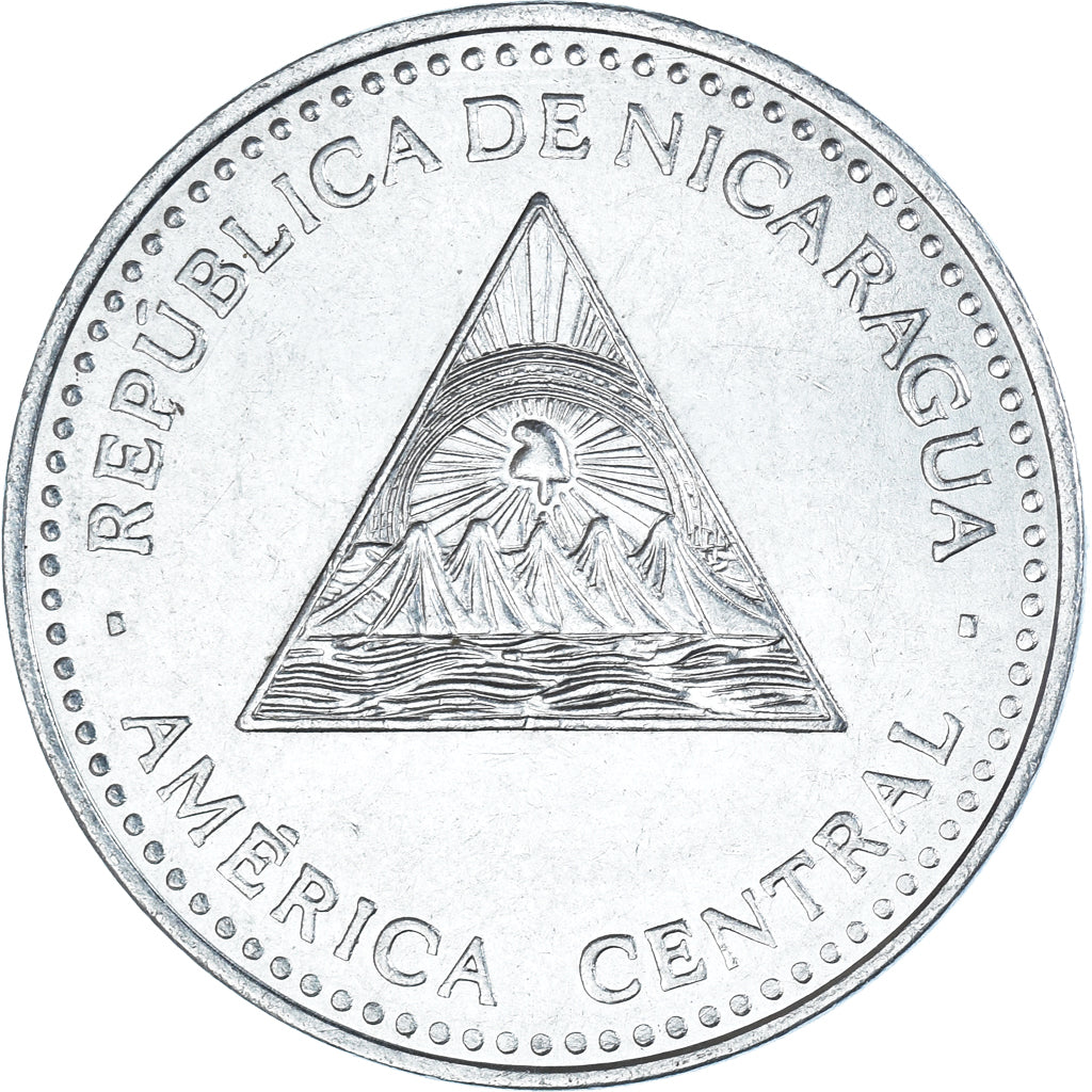 Coin, Nicaragua, 5 Cordobas, 2007