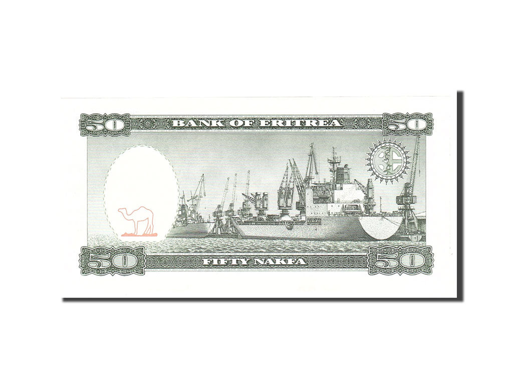 Banknote, Eritrea, 50 Nakfa, 1997, 1997-05-24, KM:5, UNC(65-70)
