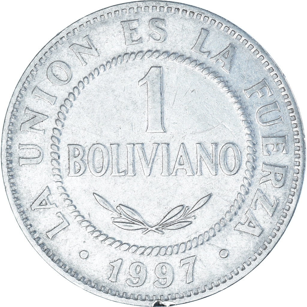 Moneda, Bolivia, Boliviano, 1997