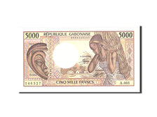 Gabon, 5000 Francs, 1991, Undated, KM:6b, NEUF