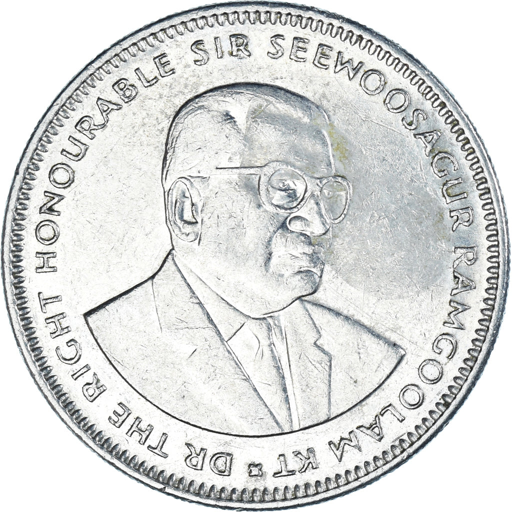 Moneta, Mauritius, Rupee, 2002