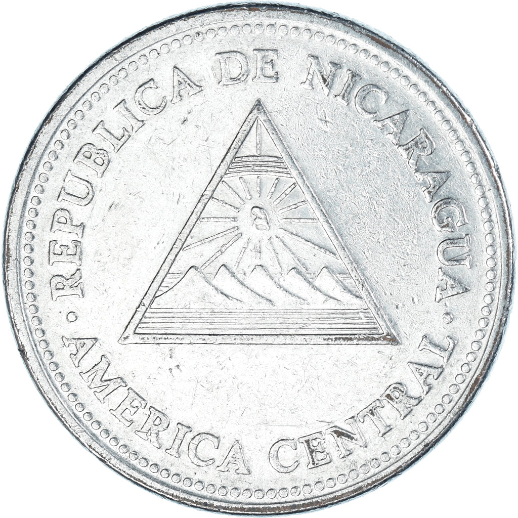 Monnaie, Nicaragua, 5 Cordobas, 2000