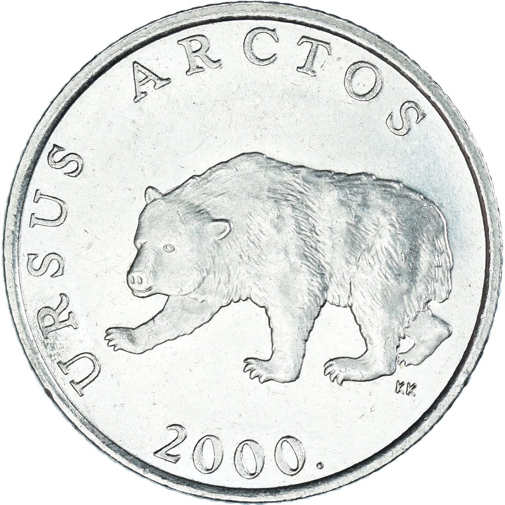 Moneta, Croazia, 5 Kuna, 2000