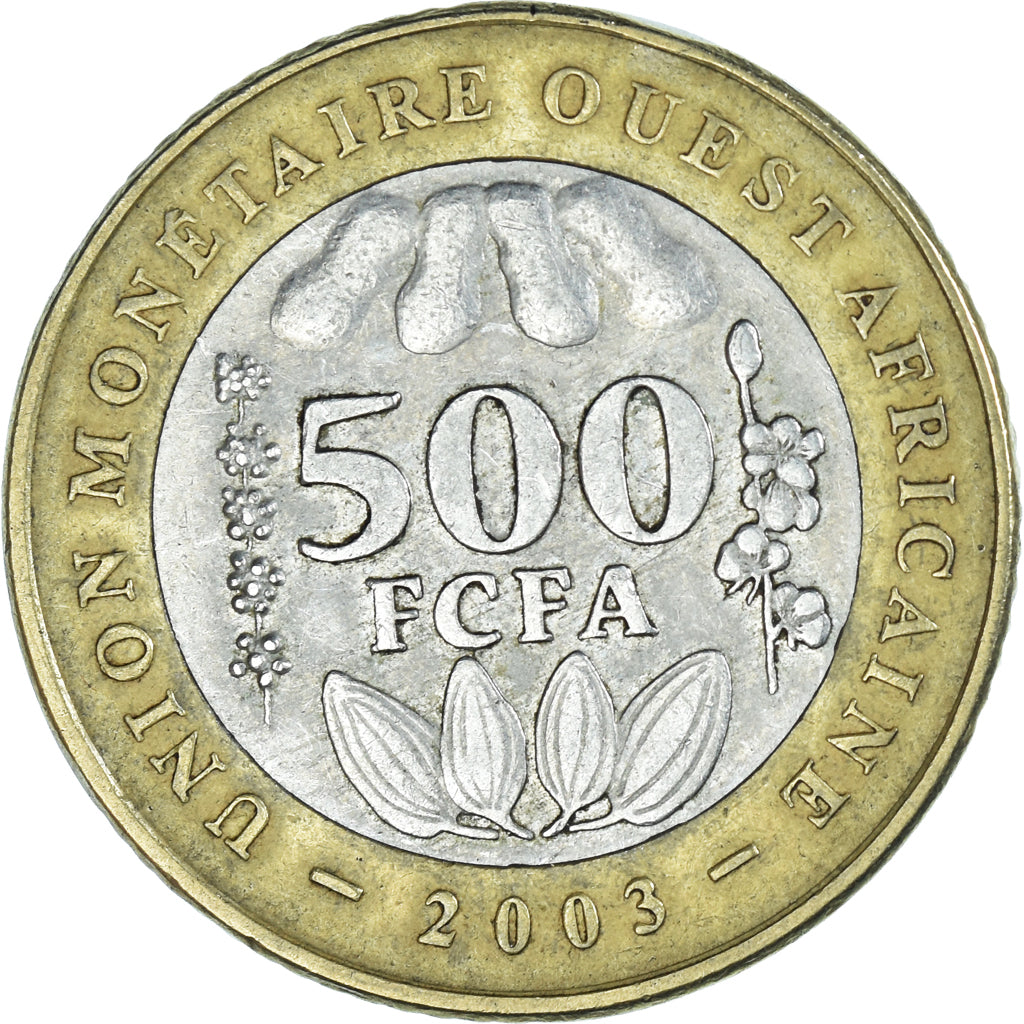 Coin, West African States, 500 Francs, 2003
