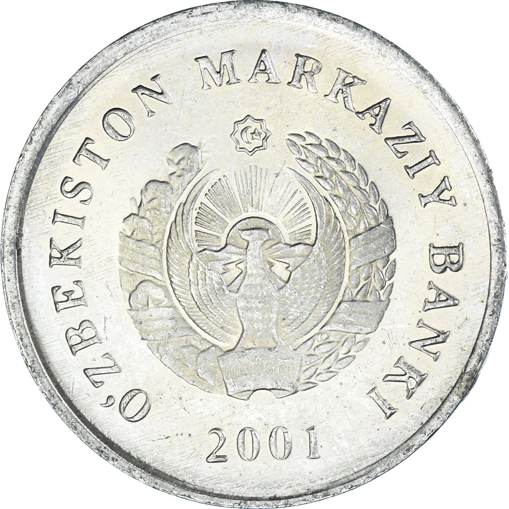 Moneda, Uzbekistán, 10 Som, 2001