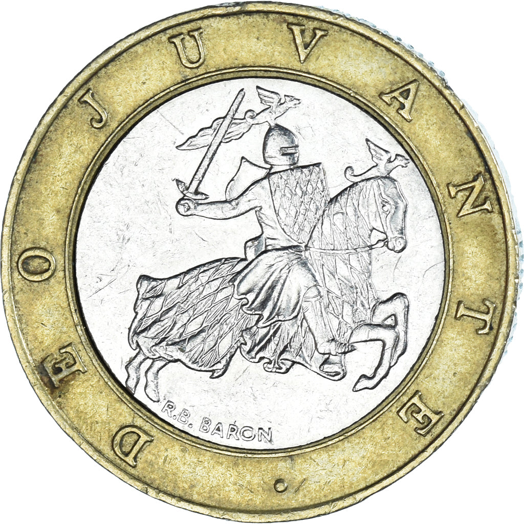 Moeda, Mónaco, 10 Francs, 1994