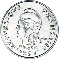 Moneta, Polinesia francese, 10 Francs, 1997