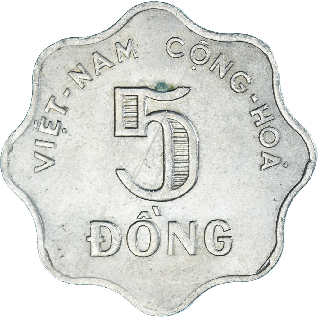 Monnaie, Viet Nam, 5 Dông, 1966