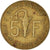 Münze, West African States, 5 Francs, 1990