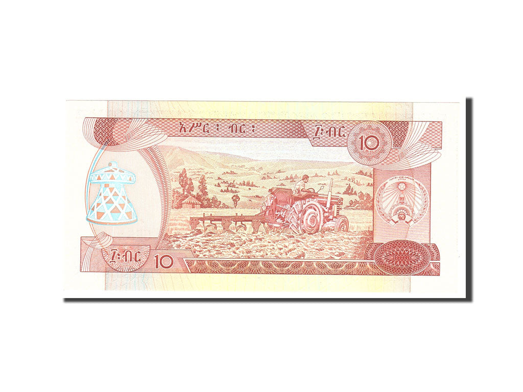 Banknote, Ethiopia, 10 Birr, 1991, Undated, KM:43b, UNC(65-70)