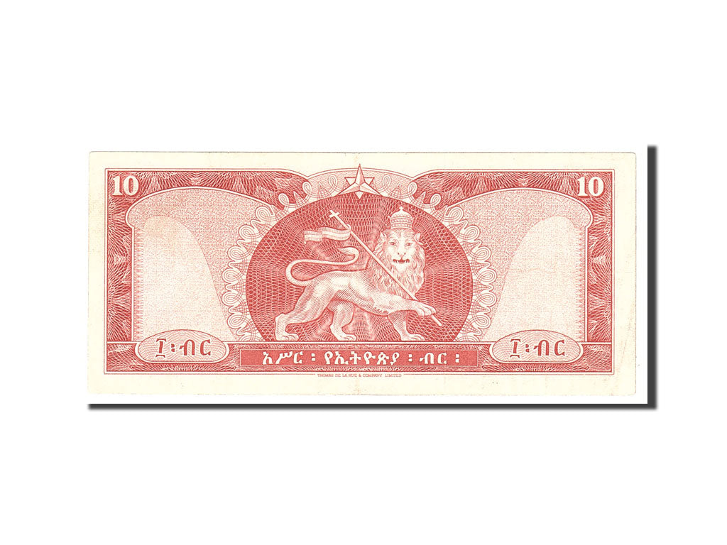 Banknote, Ethiopia, 10 Dollars, 1966, Undated, KM:27A, EF(40-45)