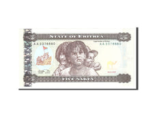 Eritrea, 5 Nakfa, 1997, Undated, KM:2, NEUF