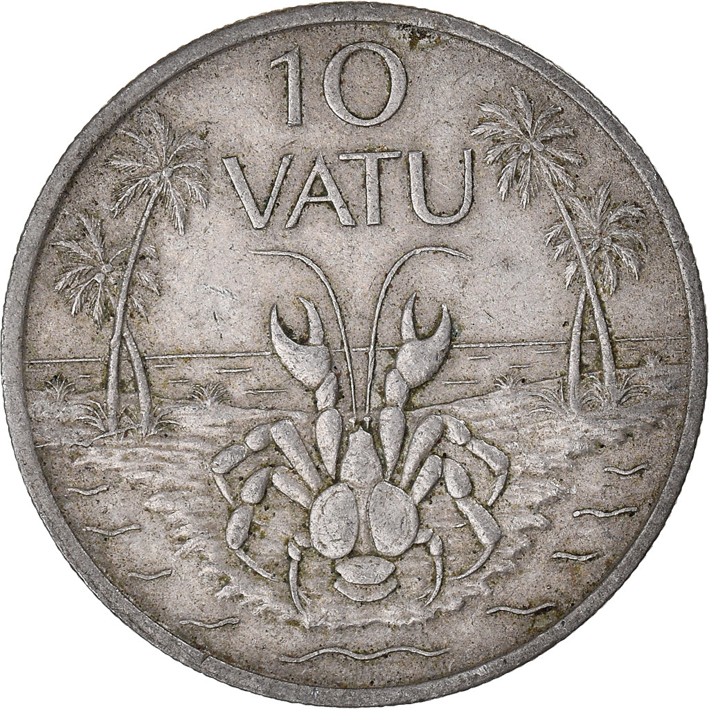 Moneta, Vanuatu, 10 Vatu, 1983