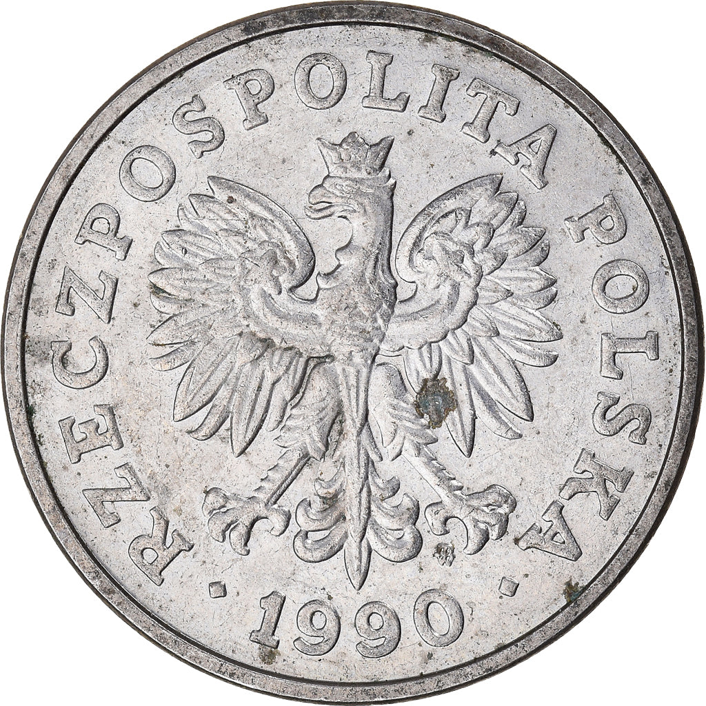 Moneta, Polska, 50 Zlotych, 1990