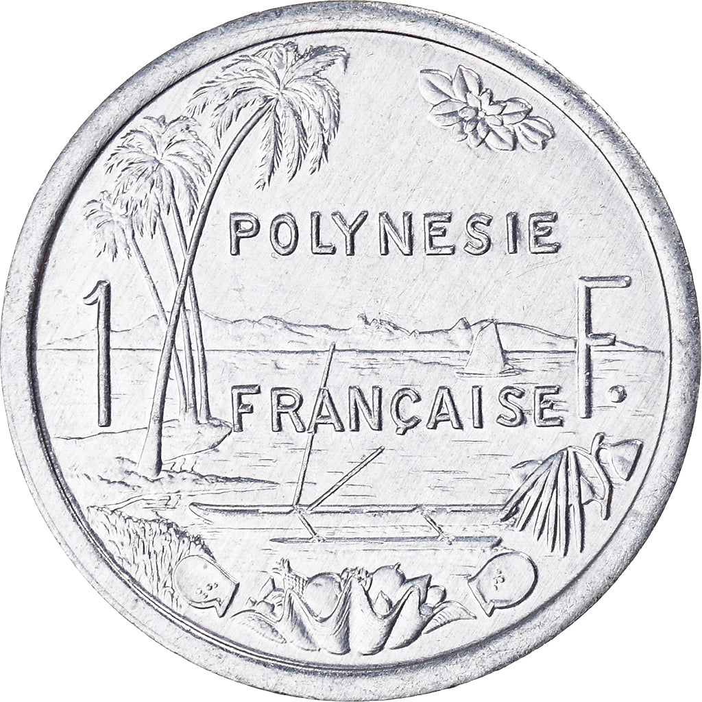 Coin, French Polynesia, Franc, 1996