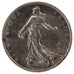 Coin, France, Semeuse, Franc, 1908, Paris, AU(55-58), Silver, Gadoury:467