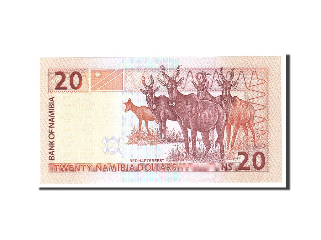 Billet, Namibia, 20 Namibia Dollars, 1996, Undated, KM:5a, NEUF