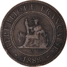 Moneta, FRANCUSKIE INDOCHINY, Cent, 1888