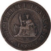 Moneda, INDOCHINA FRANCESA, Cent, 1888