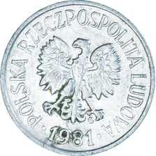 Münze, Polen, 20 Groszy, 1981