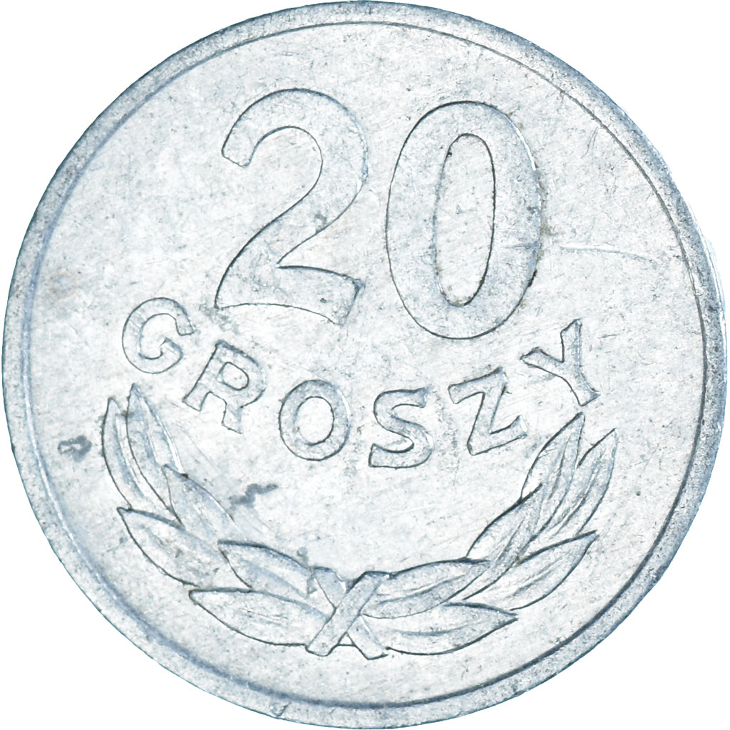 Münze, Polen, 20 Groszy, 1981
