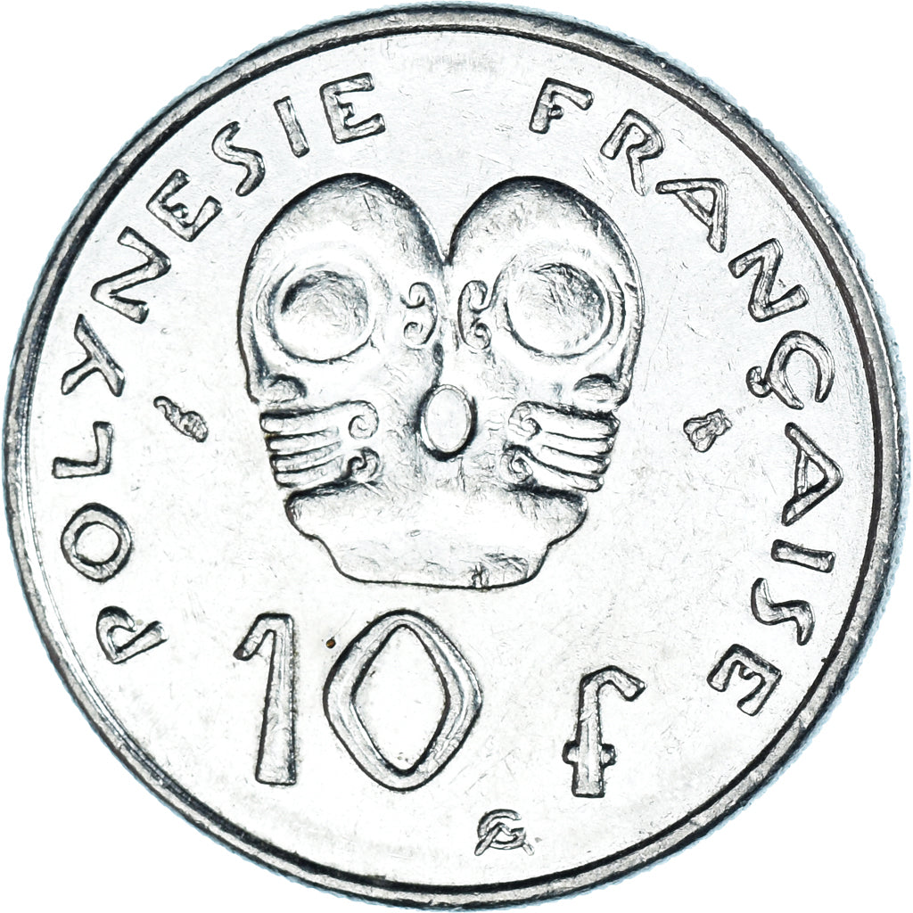 Coin, French Polynesia, 10 Francs, 2000
