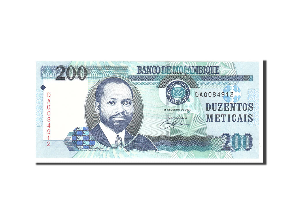 Banknote, Mozambique, 200 Meticais, 2006, 2006-06-16, KM:146a, UNC(65-70)
