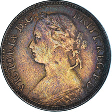 Coin, Great Britain, Farthing, 1880
