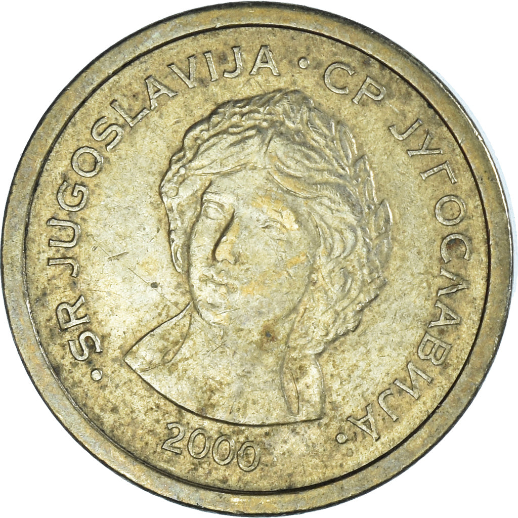 Münze, Jugoslawien, 50 Para, 2000