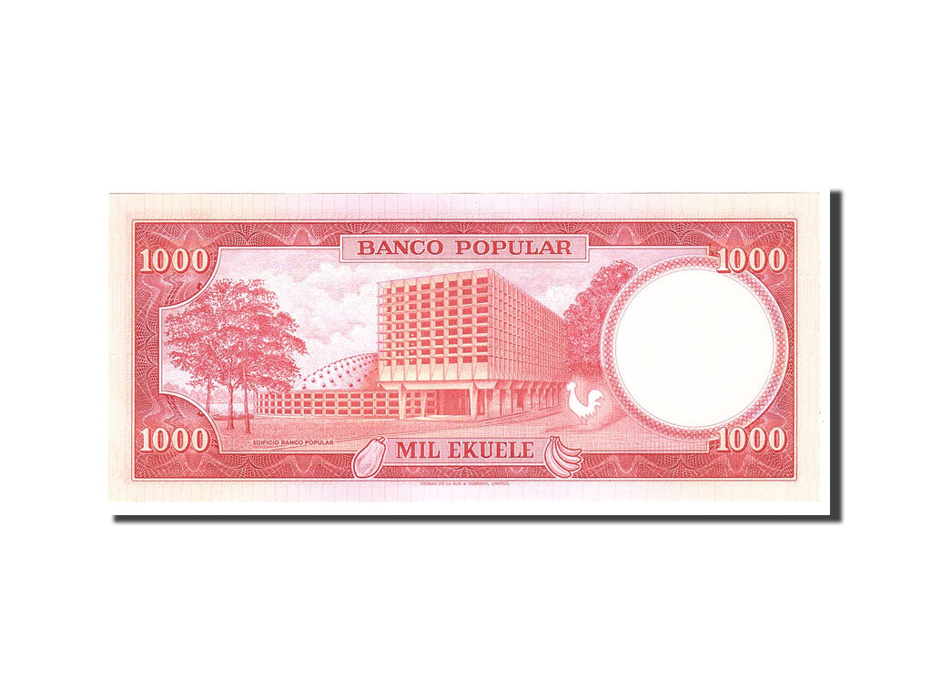 Banknote, Equatorial Guinea, 1000 Ekuele, 1975, 1975-07-07, KM:8, UNC(65-70)
