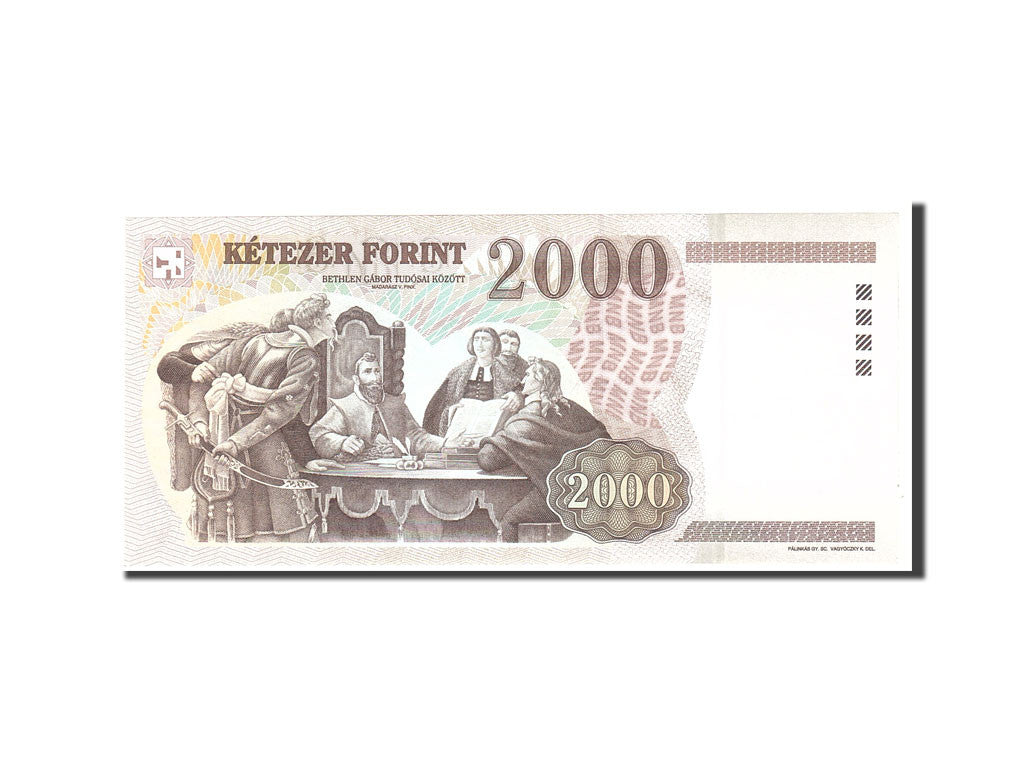 Ungarn, 2000 Forint, 1998, KM:181a, Undated, UNC(65-70)