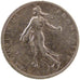 Coin, France, Semeuse, Franc, 1911, Paris, AU(50-53), Silver, Gadoury:467