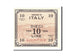 Italy, 10 Lire, 1943, KM:M13b, Undated, AU(55-58)