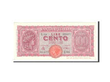 Italien, 100 Lire, 1944, KM:75a, 1944-12-10, EF(40-45)