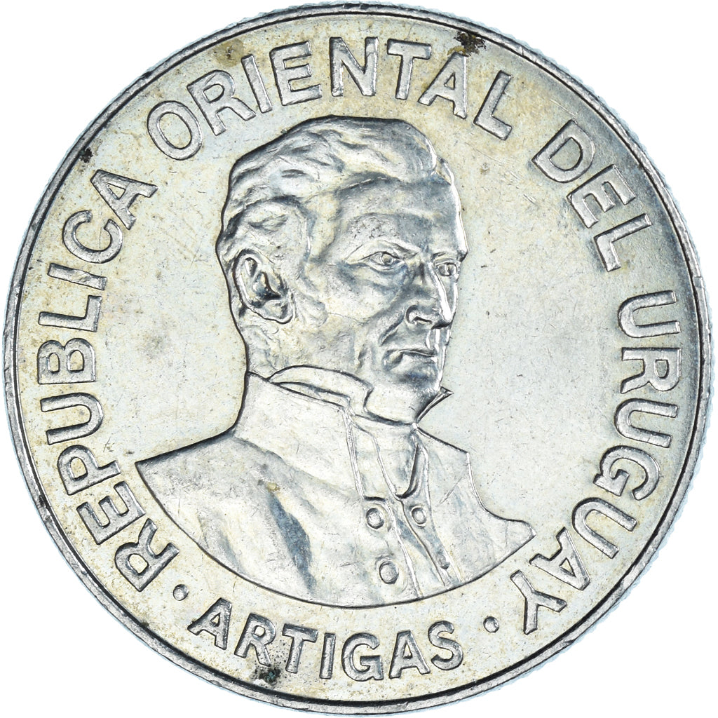 Coin, Uruguay, 500 Nuevos Pesos, 1989