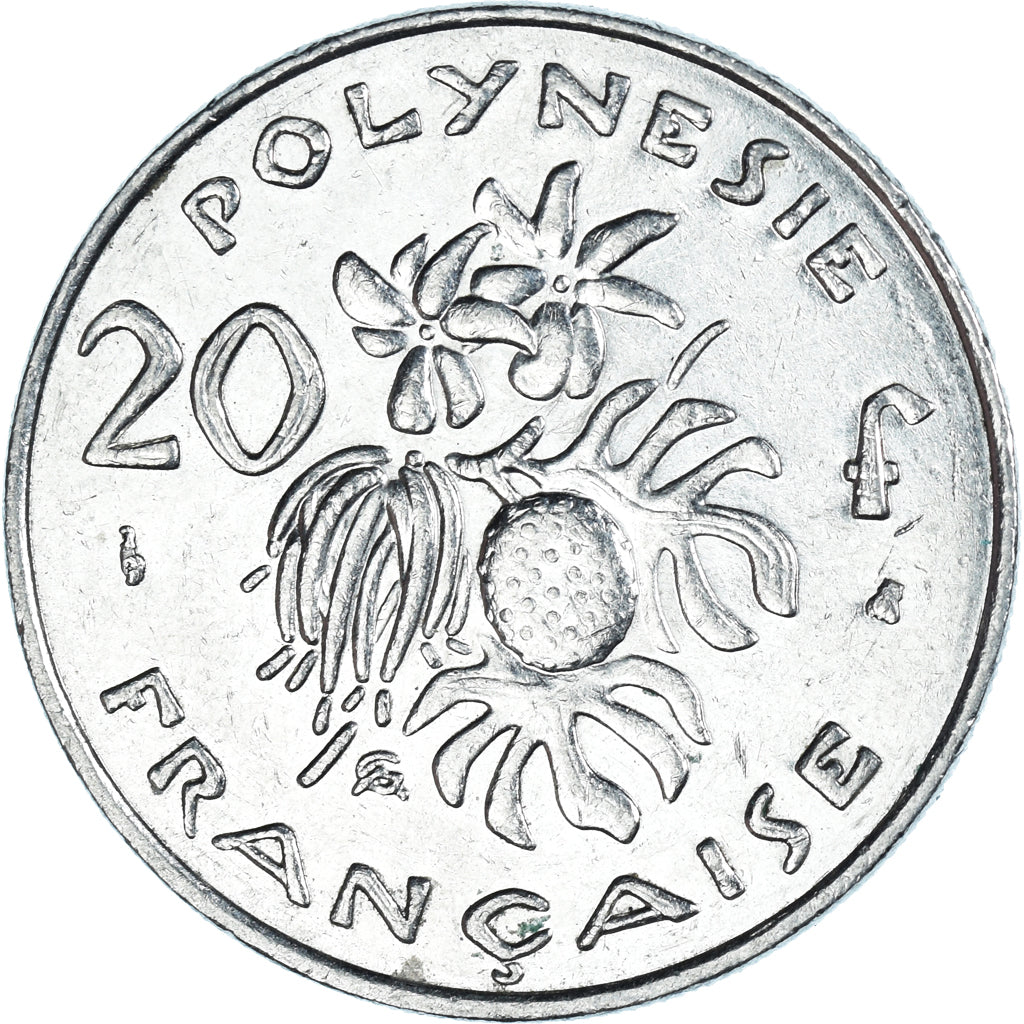 Coin, French Polynesia, 20 Francs, 2000