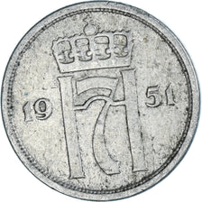 Monnaie, Norvège, 10 Öre, 1951