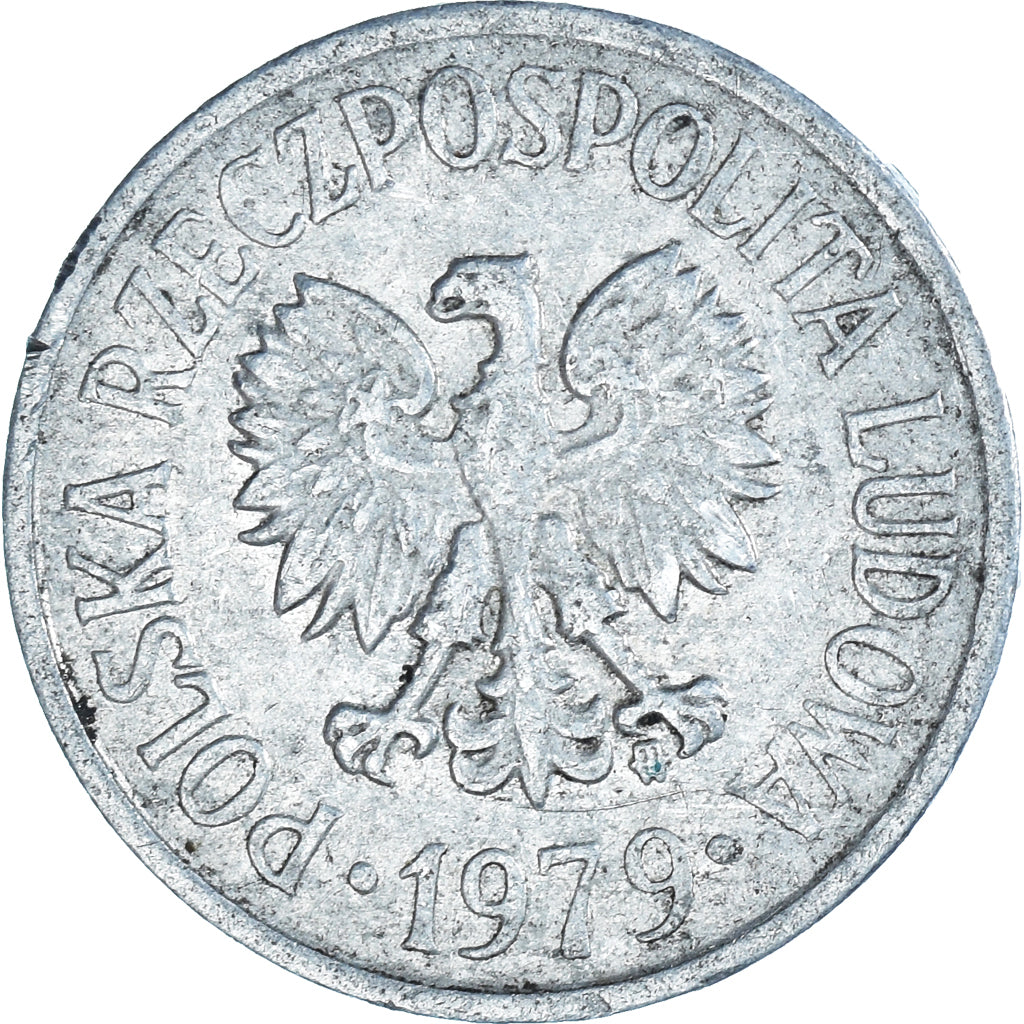 Moneda, Polonia, 20 Groszy, 1979