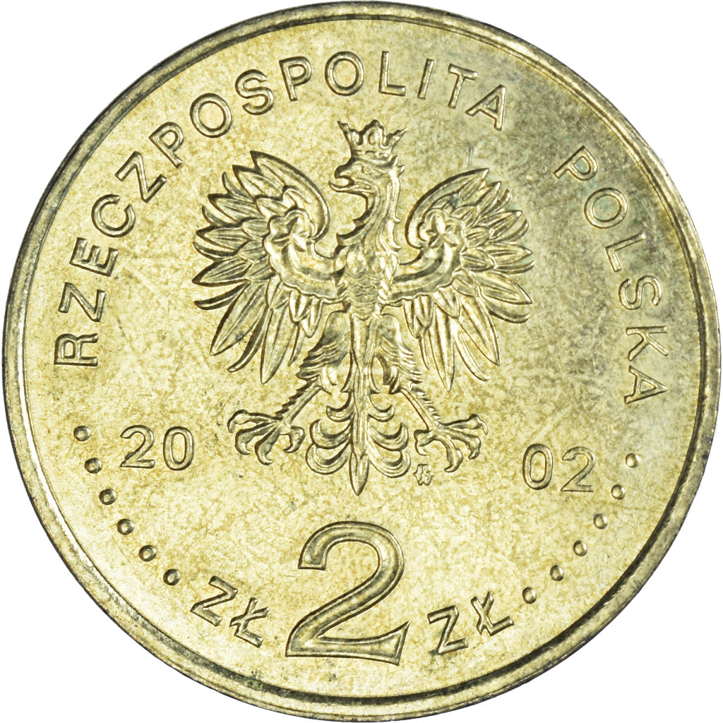 Moneta, Polska, 2 Zlote, 2002