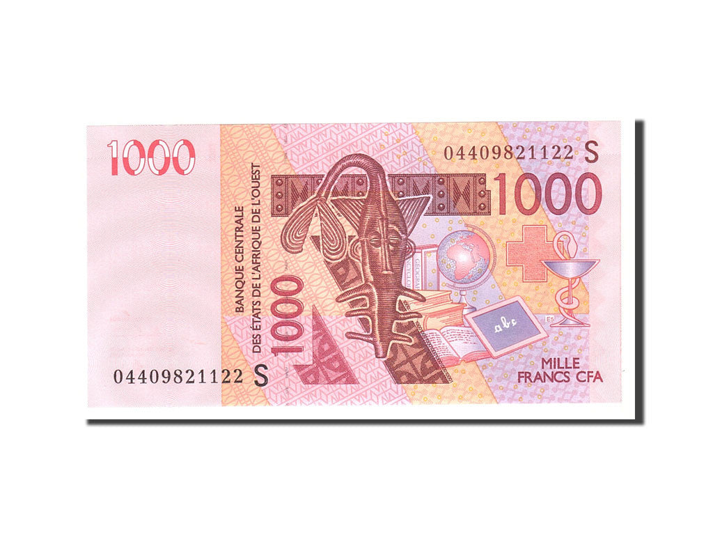 West African States, 1000 Francs, 2003, KM:115Aa, Undated, UNC(65-70)