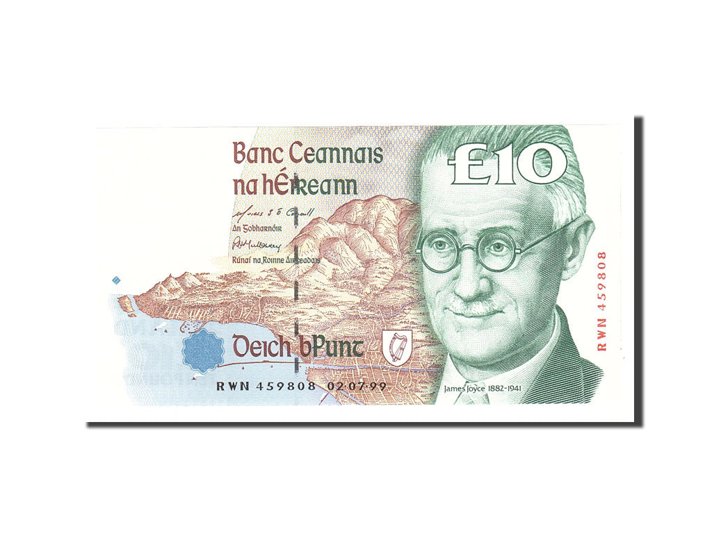 Banknote, Ireland - Republic, 10 Pounds, 1995, Undated, KM:76b, UNC(65-70)