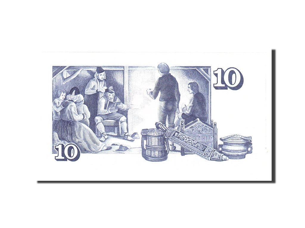 Banknote, Iceland, 10 Kronur, 1961, 1961-03-29, KM:48a, UNC(65-70)