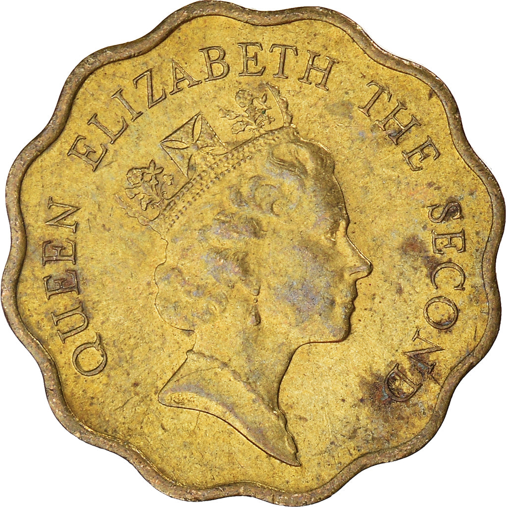 Monnaie, Hong Kong, 20 Cents, 1985