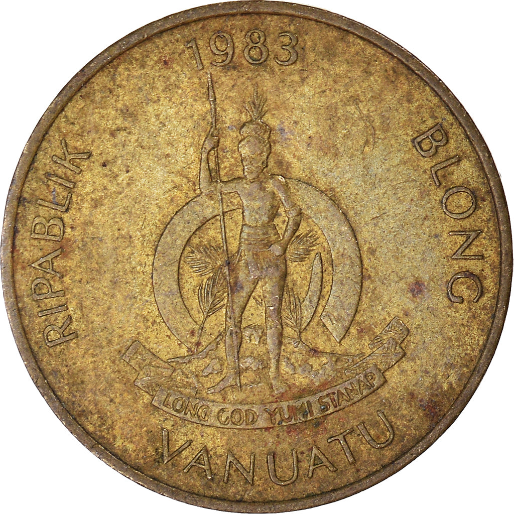 Moneta, Vanuatu, 2 Vatu, 1983