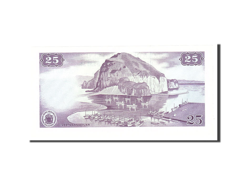 Banknote, Iceland, 25 Kronur, 1961, 1961-03-29, KM:43, UNC(65-70)