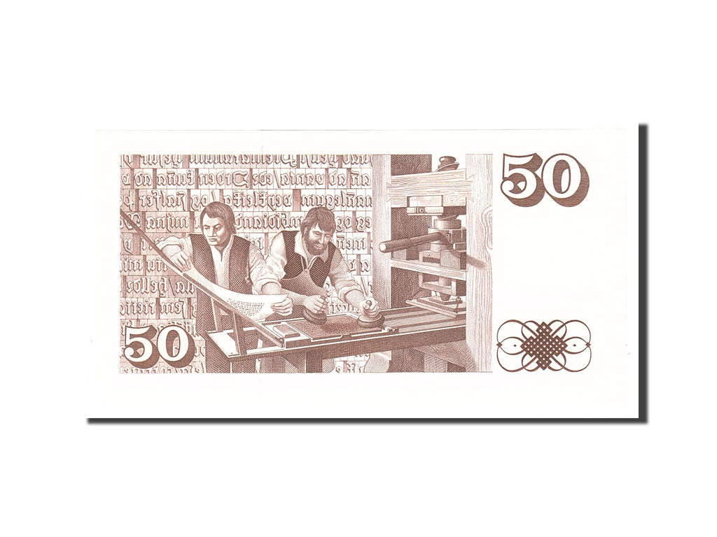 Iceland, 50 Kronur, 1981, 1961-03-29, KM:49a, UNC(65-70)