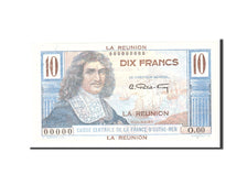 Billete, 10 Francs, 1947, La Reunión, KM:42a, Undated, EBC+