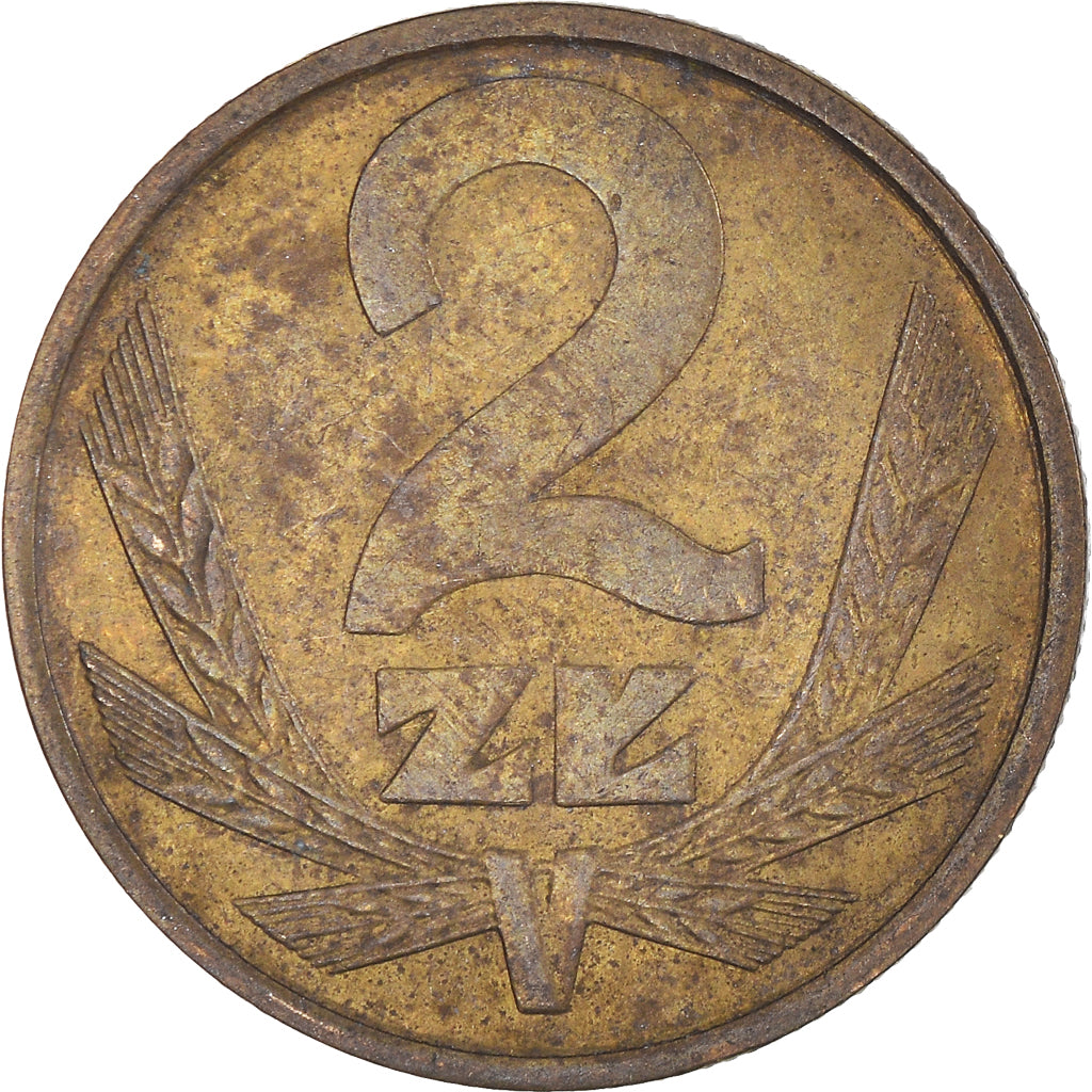 Moneta, Polska, 2 Zlote, 1985